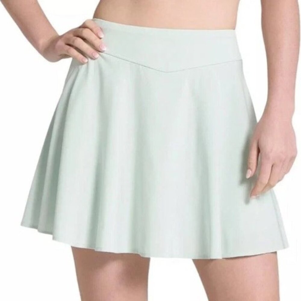 Bad Birdie Core Executive Golf Skort Womens Medium Mint Blue